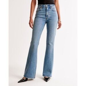 Abercrombie & Fitch Women's Blue Flare Jeans
